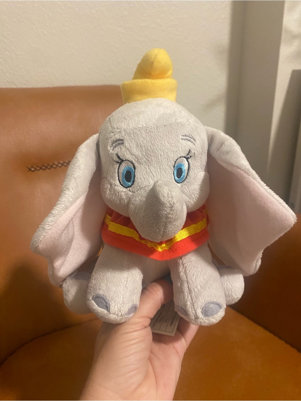 Disney Dumbo Plush Toy - Gray, Yellow, Red, Blue